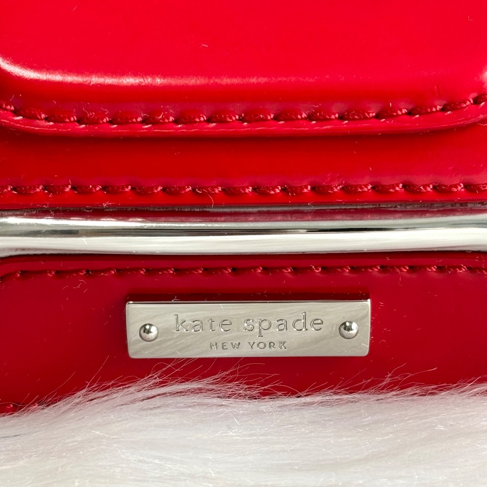 Kate Spade Rose Colored Glasses Red Car Novelty Bag / Leather Red Car Purse - Picture 9 of 16